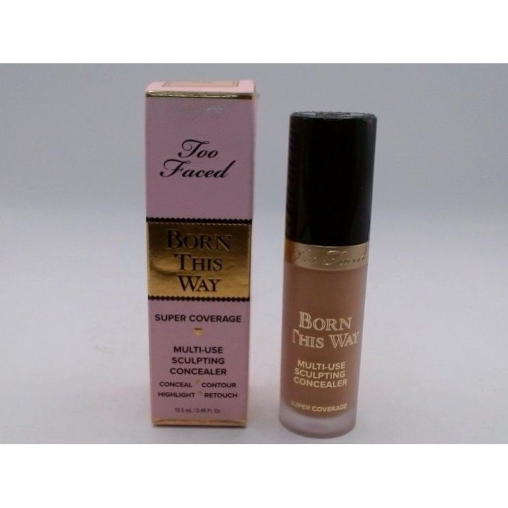Too Faced - Born This Wa, Super Coverage Multi-Use Longwear Concealer,Taffy,BNIB